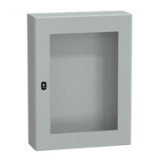Schneider Electric - Gehäuse/Schaltschrank (leer) Wandschrank RAL 7035 NSYS3D8620T 800x600x200 Sichttür