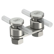 OBO Bettermann - Verbinder für Blitzschutz Verbindungsklemme 5002 N-VA 8-10mm − 10 Stück