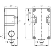 Schmersal - Positionsschalter mit Zuhaltung Sicherheits-Sensor BNS 16 ST1-AS V