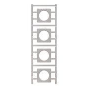 Weidmüller - Kennzeichnungsmaterial Gerätemarkierung SM42/42-30KMCNEGR selbstklebend,42mm − 20 Stück