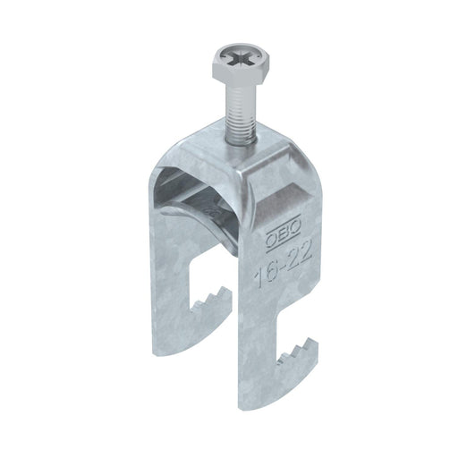 OBO Bettermann - Bügelschelle BS-F1-M-22 FT 16-22mm − 100 Stück