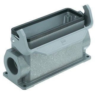 Harting - Gehäuse für Rechtecksteckverbinder Sockelgehäuse 24 B 09300240250 1 Bügel a.Unterteil