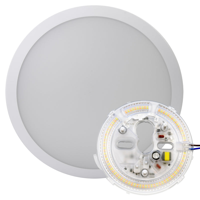 Megaman - Decken-/Wandleuchte LED-Aufbauleuchte MM77170 840, ML, weiß
