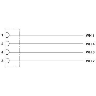Phoenix Contact - Konfektioniertes Sensor-Aktor-Kabel Sensor-/Aktor-Kabel SAC-4P-10,0-#1407322