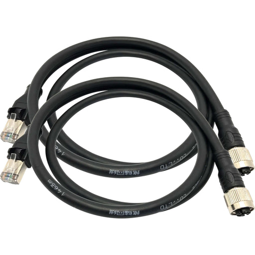 TREND Networks - Zubehör/Ersatzteile für Prüf- und Messgeräte (Elektro) Adapterkabel 1m PROFINET AdapterRJ45-M12-X RJ45-St/M12-Bu X-kod − 1 Stück