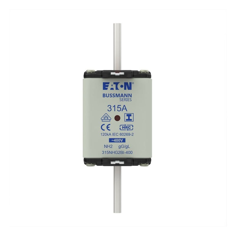 Eaton - Messersicherung Sicherungseinsatz Nieders. 315NHG2BI-400 315A AC 400V 120kA − 3 Stück