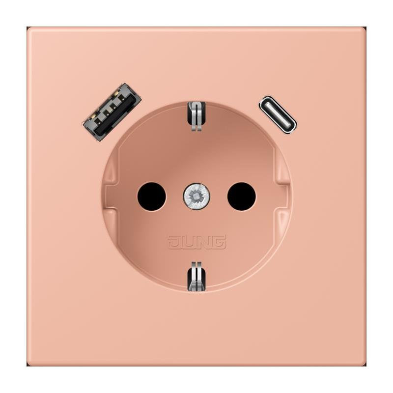 Jung - Steckdose SCHUKO Steckdose LC 1520-15 CA 231 rose clair (32102)