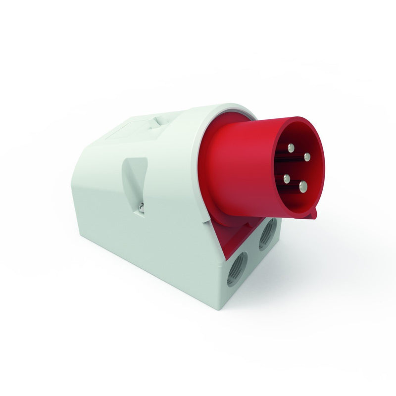 Bals Elektrotech - CEE-Gerätestecker (IEC 60309) Wand-Gerätestecker 32A 4p 24411 400V 6h IP44