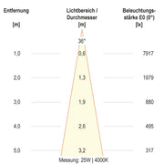 EVN Lichttechnik - Downlight/Strahler/Flutlicht LED-Anbauleuchte CA350125