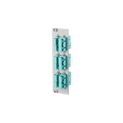 Metz Connect - Patchpanel LWL OpDAT REGpro Frontplatte 15024ABA06-E 6xSC-D OM3