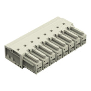 WAGO GmbH & Co. KG - Leiterplattensteckverbinder THTFederleiste abgewinkelt 831-3528 Maß 7,62mm,lgr − 12 Stück