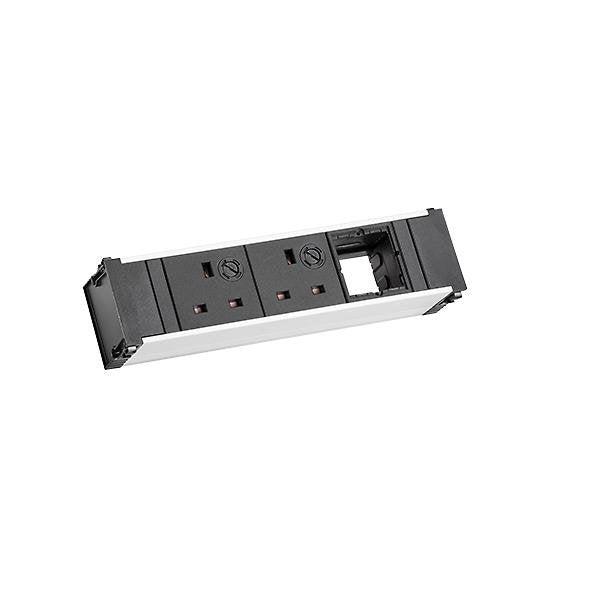 Bachmann - Mehrfachsteckdose Steckdosenleiste 912.045 2xUK