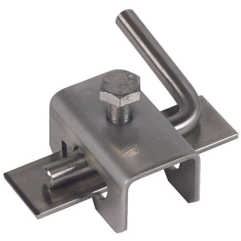DEHN - Verbinder für Blitzschutz Verbindungsklemme VK EH R10 F30 V2A NIRO f.Fl30/Rd8-10