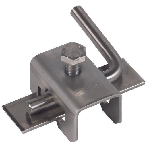DEHN - Verbinder für Blitzschutz Verbindungsklemme VK EH R10 F30 V2A NIRO f.Fl30/Rd8-10