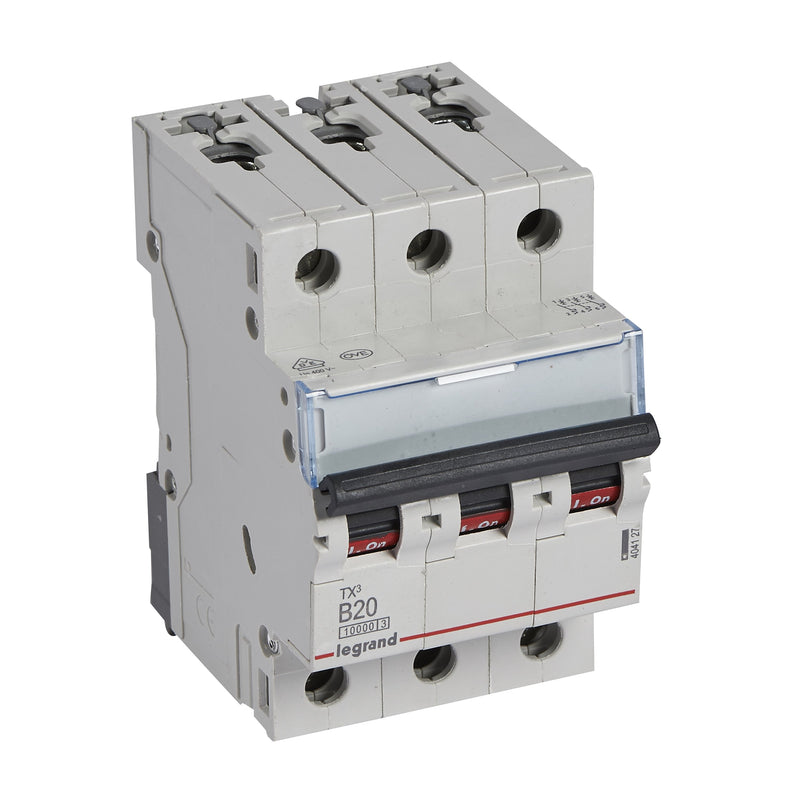Legrand - Leitungsschutzschalter Legrand 404127 B20A 3-polig 10kA