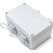 Dätwyler IT Infra - Kommunikationsanschlussdose Kupfer Dose IP67 für Module 417530 leer, grau