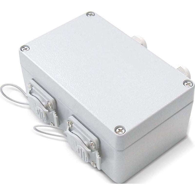 Dätwyler IT Infra - Kommunikationsanschlussdose Kupfer Dose IP67 für Module 417530 leer, grau