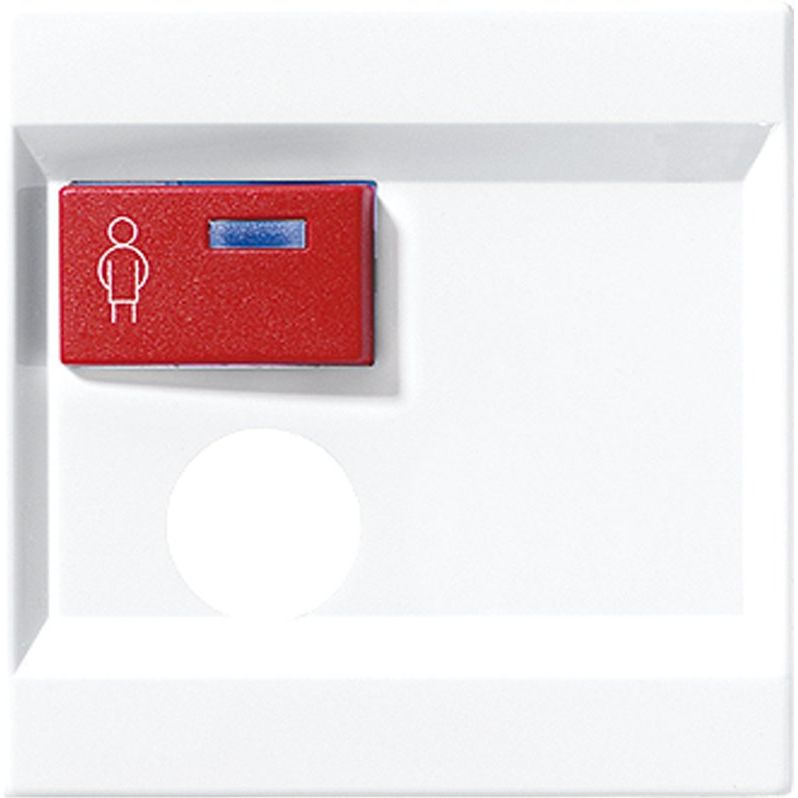 Jung - Abdeckung/Bedienelement für Installationsschalterprogramme Abdeckung aws LS 071 B WW für Fab.Ackermann