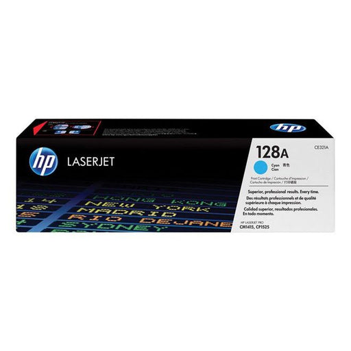 HP - Verbrauchsmaterial für Telefax/Drucker/MFC Lasertoner CE321A cy 1.300 Seiten,cyan
