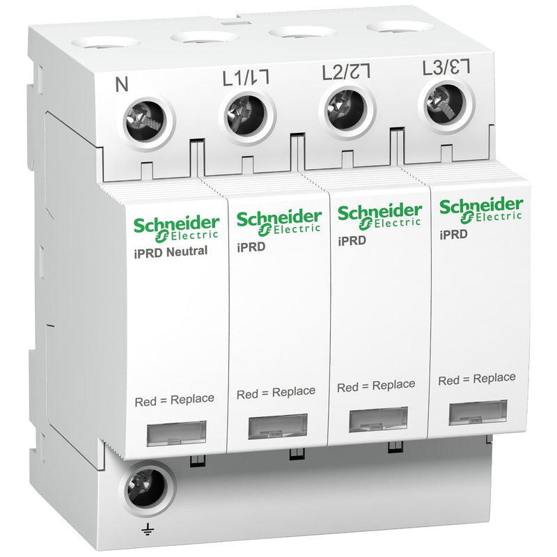Schneider Electric - Überspannungsableiter für Energietechnik/Stromversorgung Überspannungsableiter A9L40600 3p+N 350V