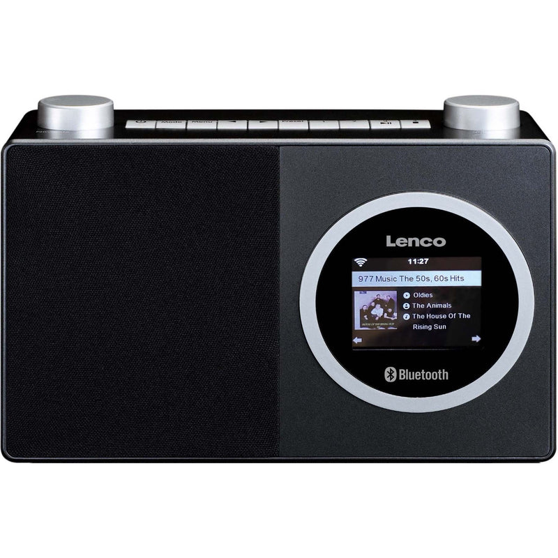 LENCO - Radio Internetradio DIR-70BK Black Bluetooth