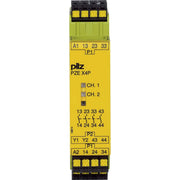 Pilz - Gerät zur Überwachung von sicherheitsgerichteten Stromkreisen Kontakterweiterungsblock PZE X4P C #787585 24VDC 4n/o