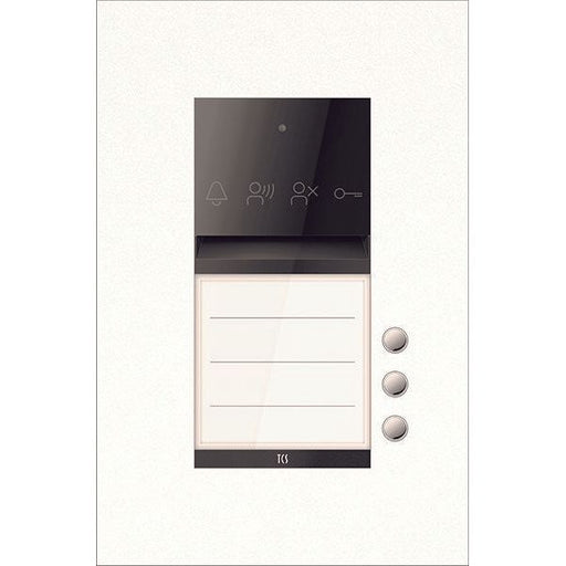 TCS Tür Control - Türstation für Türkommunikation PES PRO Audio Außenstat. ASU600103-0019 3T UP R9010