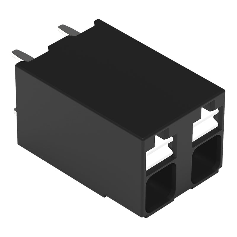 WAGO - Leiterplattenklemme THR-Leiterplattenklemme 2086-3102/300-000 Drücker,1,5mm²,sw − 360 Stück
