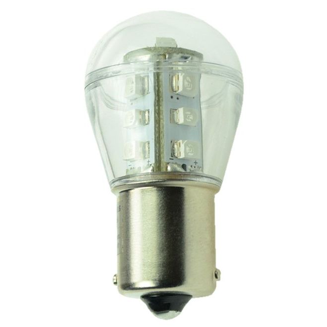 Scharnberger+Hasenbein - Anzeige- und Signallampe LED-Lampe 25x48mm 35644 BA15s 10-30VDC grün