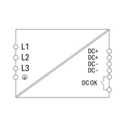 WAGO - Gleichstromversorgung Stromversorgung 787-1640 24VDC 3ph,10A,getakt