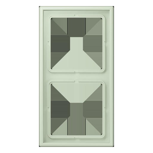 Jung - Abdeckrahmen Rahmen 2-fach LC 982 218 vert anglais pale