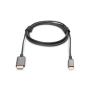 DIGITUS - Konfektioniertes A/V-Kabel Video-Adapterkabel DA-70821 USB-C, 1,8m, sw