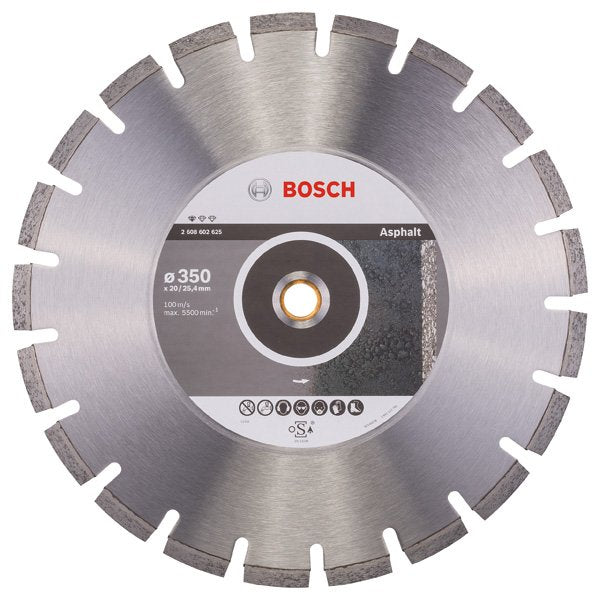 Bosch - Trenn-/Schleifscheibe Diamanttrennscheibe 2608602625 Standard for Asphalt