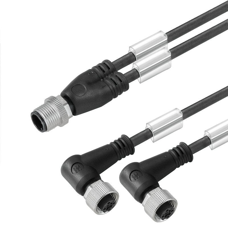 Weidmüller - Konfektioniertes Sensor-Aktor-Kabel Verbindungsleitung SAILZWM12BW2/41.5U M12/M12