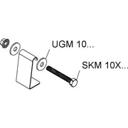 Niedax - Montagematerial für Kabeltragsystem Distanzstück HDS 50.50 F − 1 Stück