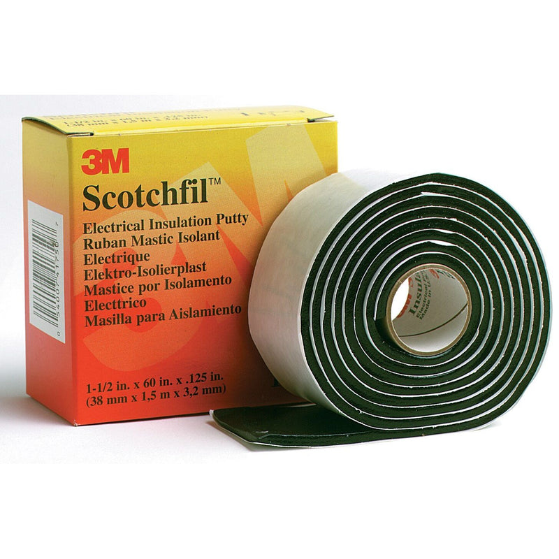 3M - Klebeband Isolierband Kautschuk ScotchFil 38x1,5sw 38 mm x 1,5 m, sw