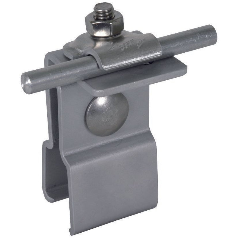 DEHN - Dachleitungshalter für Blitzschutz Dachleitungshalter DLH KB 6.10KF18.22AL f.Rd 6-10mm