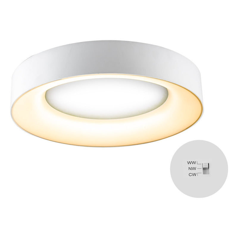 EVN Lichttechnik - Decken-/Wandleuchte LED-Anbauleuchte IP54 R40250125 3000K, 4000K, 5700K