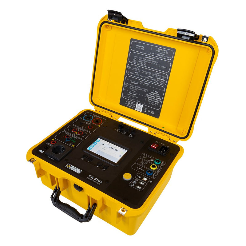 Chauvin Arnoux - Prüfgerät für die Sicherheit von Maschinen und elektrischen Geräten Maschinentester CA 6163