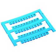 Telegärtner - Zubehör/Ersatzteile für LWL-Technik Nummerierungsclips 100001302 SAM SC/SE 1-10 blau − 200 Stück