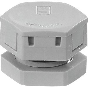 Hensel - Lüfterblech (Schaltschrank) Druckausgleichselement BM 20G M 20 IP 54, grau