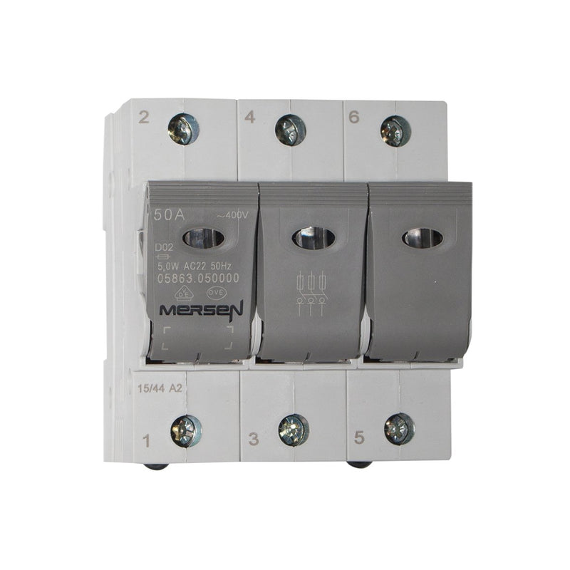 Mersen - D0-Sicherungslasttrennschalter Lasttrennschalter NEOZED 05863.063040 D02 63A/230/440V 3-p