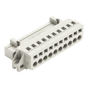 WAGO - Kabelsteckverbinder für Leiterplattensteckverbinder 1-Leiter-Stiftleiste 721-610/019-000 CAGECLAMP,2,5mm²,lgr − 25 Stück