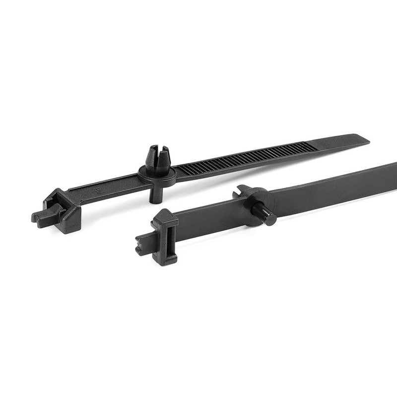 HellermannTyton - Kabelbinder Befestigungsbinder RI 120 PA12 BK 100 120x9mm − 100 Stück