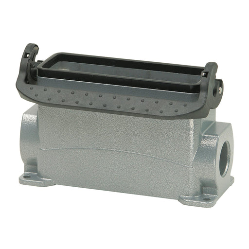 Walther Werke - Gehäuse für Rechtecksteckverbinder Sockelgehäuse P75750840MS B24 84mm hoch