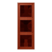 Jung - Abdeckrahmen Rahmen 3-fach LC 983 232 locre rouge