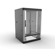 Enoc - Netzwerk-/Serverschrank 19" Standschrank F1 SR 8812-S Schallgedämmt 24HE