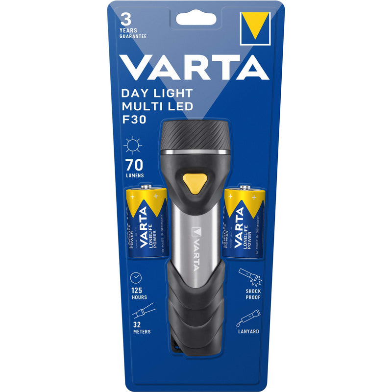 Varta Cons.Varta - Taschenleuchte Taschenlampe Day Light 17612 Multi LED F30