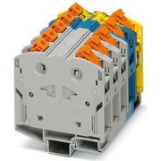 Phoenix Contact - Durchgangs-Reihenklemme Klemmenblock PTPOWER 95-3L/N/FE 25-95qmm,gr/bl/sw-ge − 2 Stück
