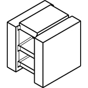 HellermannTyton - Kabelführung für Gehäuse/Schränke Blindtülle VP-S_0 VarioPlate − 20 Stück